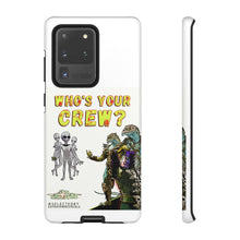 Load image into Gallery viewer, Who's Your Crew Phone Case (White) - End Simulation