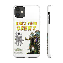 Load image into Gallery viewer, Who's Your Crew Phone Case (White) - End Simulation