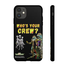 Load image into Gallery viewer, Who's Your Crew Phone Case (Black) - End Simulation