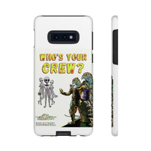 Load image into Gallery viewer, Who's Your Crew Phone Case (White) - End Simulation