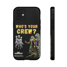 Load image into Gallery viewer, Who's Your Crew Phone Case (Black) - End Simulation