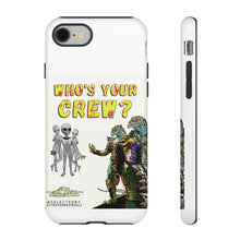 Load image into Gallery viewer, Who's Your Crew Phone Case (White) - End Simulation
