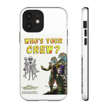 Load image into Gallery viewer, Who's Your Crew Phone Case (White) - End Simulation