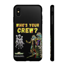 Load image into Gallery viewer, Who's Your Crew Phone Case (Black) - End Simulation