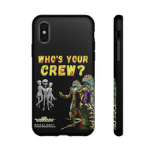 Load image into Gallery viewer, Who's Your Crew Phone Case (Black) - End Simulation