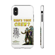Load image into Gallery viewer, Who's Your Crew Phone Case (White) - End Simulation