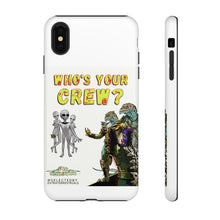 Load image into Gallery viewer, Who's Your Crew Phone Case (White) - End Simulation