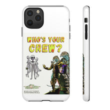 Load image into Gallery viewer, Who's Your Crew Phone Case (White) - End Simulation