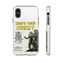 Load image into Gallery viewer, Who's Your Crew Phone Case (White) - End Simulation