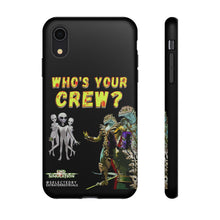 Load image into Gallery viewer, Who's Your Crew Phone Case (Black) - End Simulation