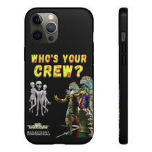 Load image into Gallery viewer, Who's Your Crew Phone Case (Black) - End Simulation