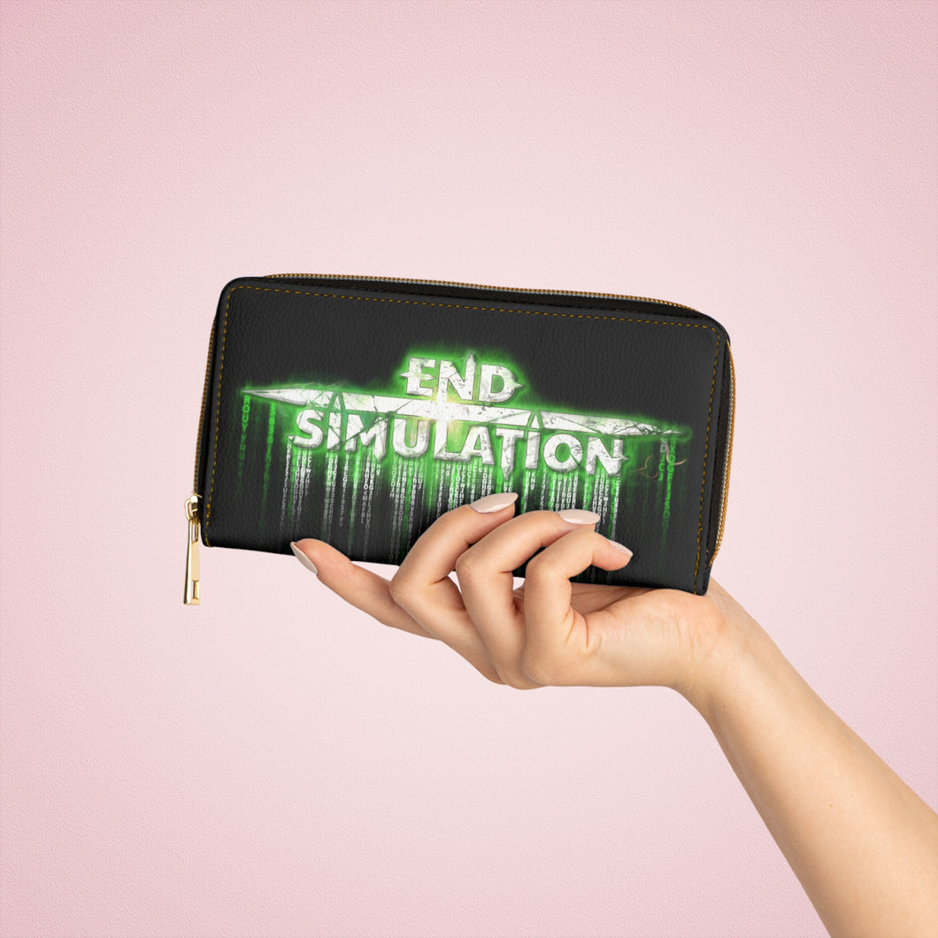 End Simulation Zipper Wallet - End Simulation